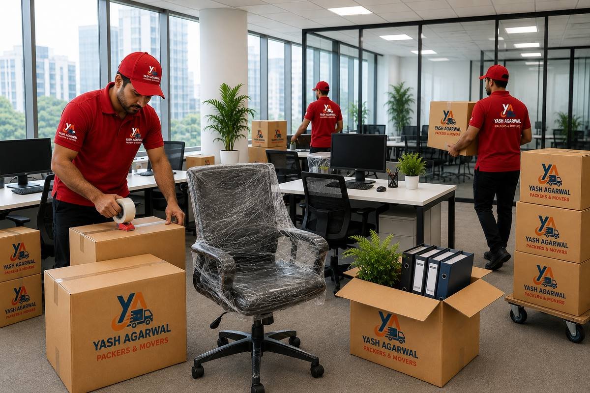 Office Relocation service across Bihar by Yash Agarwal Packers and Movers