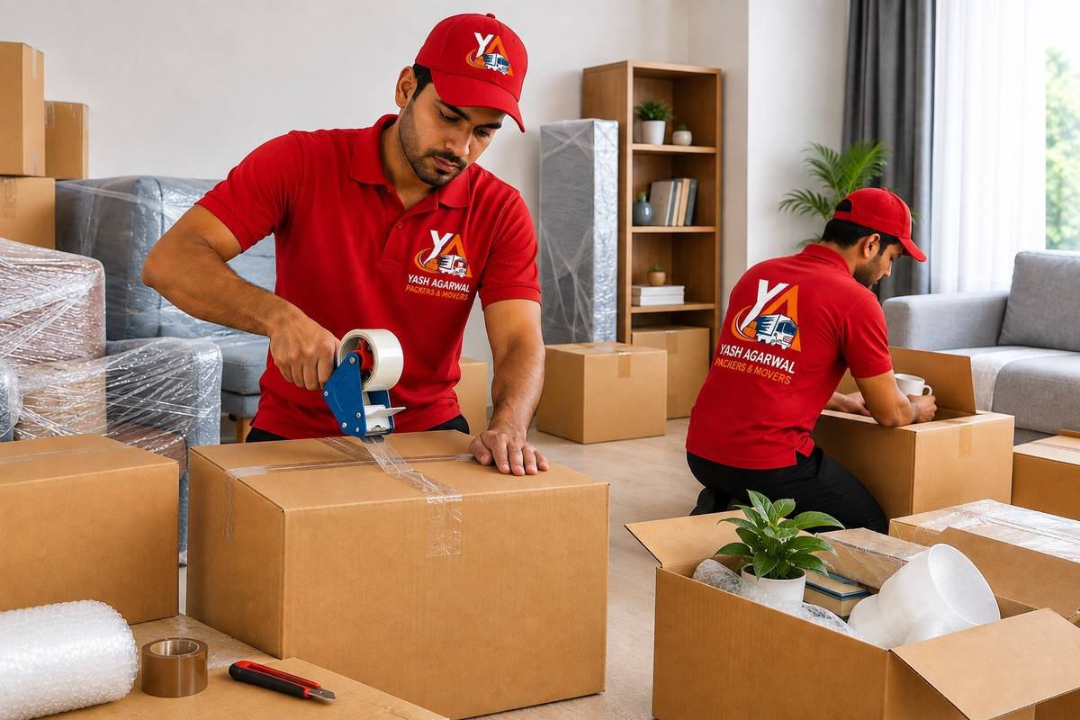 Packing & Unpacking service across Bihar by Yash Agarwal Packers and Movers