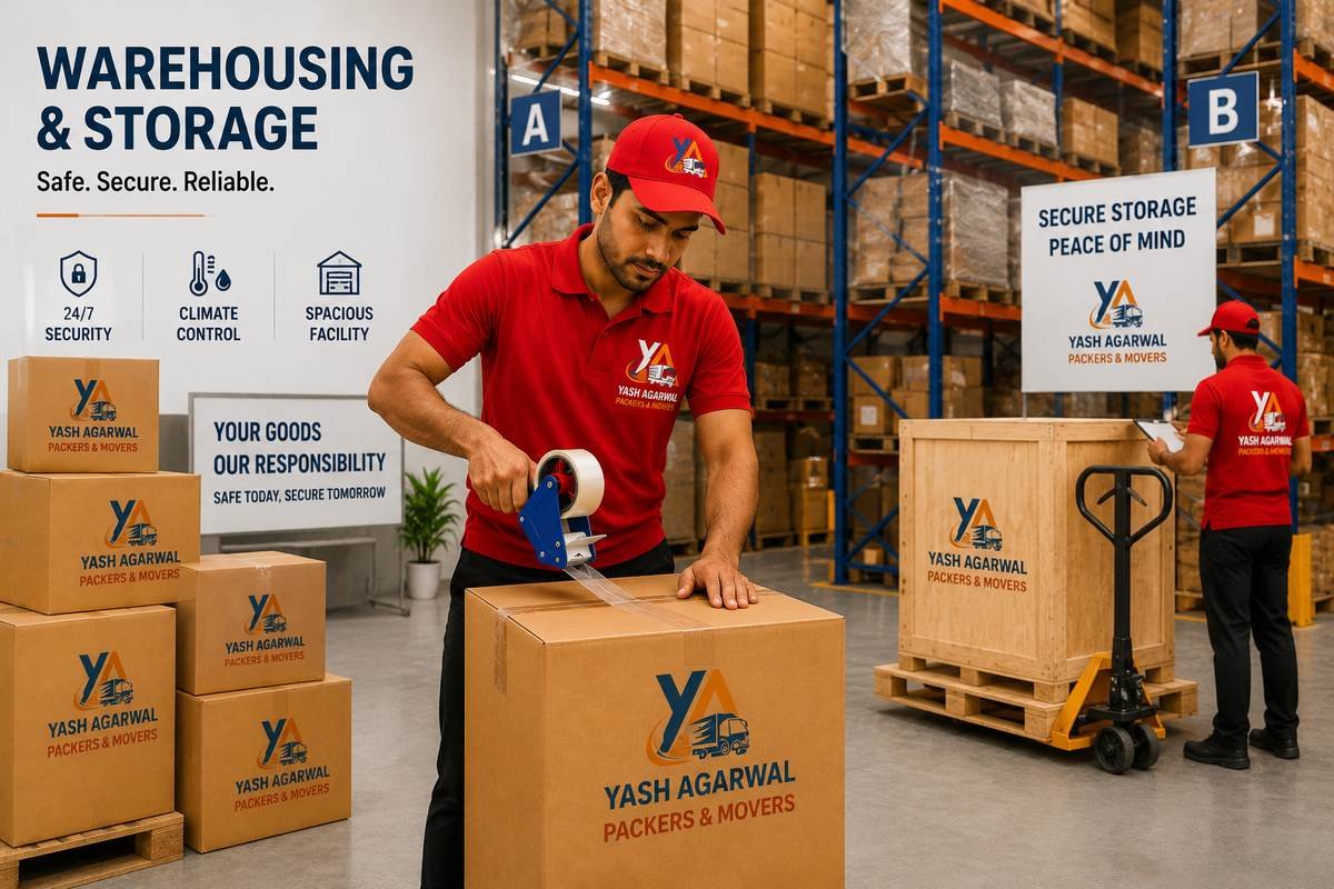 Warehousing & Storage service across Bihar by Yash Agarwal Packers and Movers